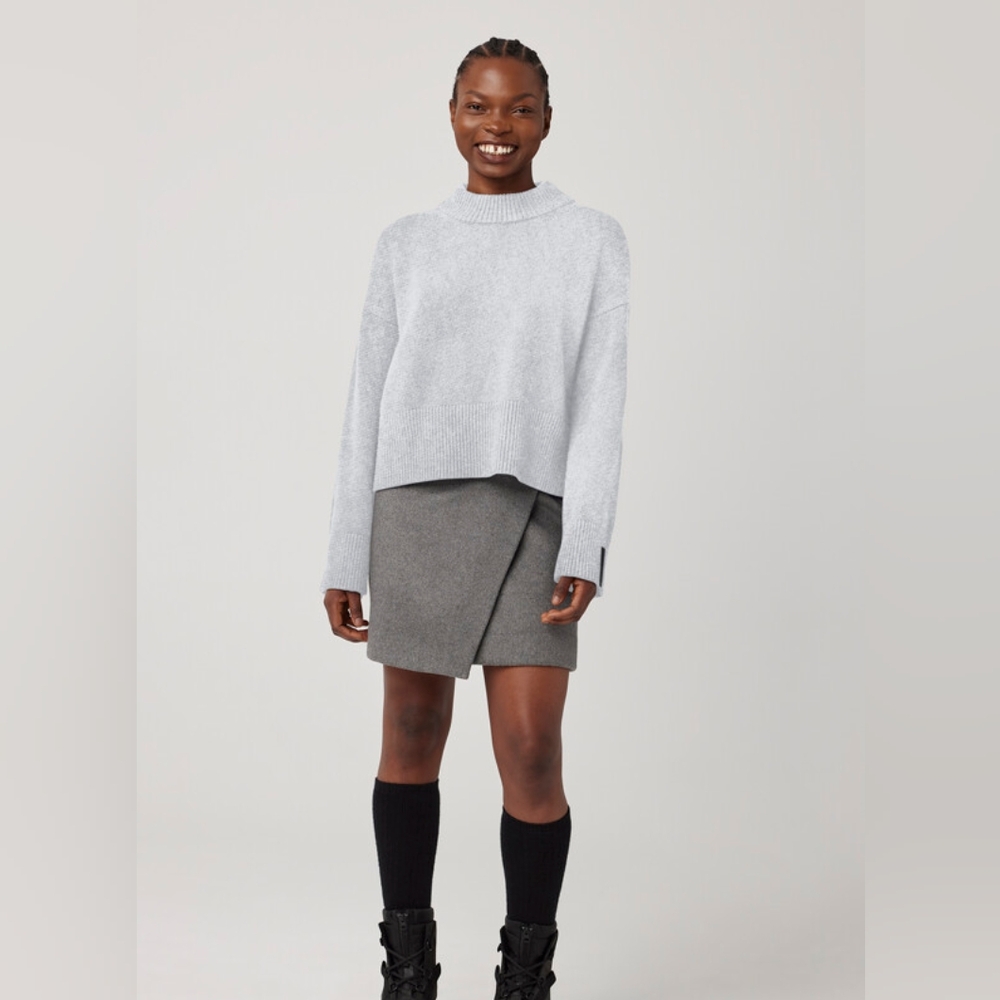 Canada goose copal cashmere mockneck sweater M